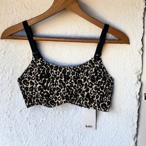 NWT Knix  Evolution Reversible Bra in Savannah/Midnight 4